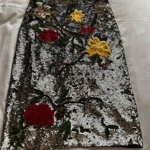 Alice & Olivia sequin skirt